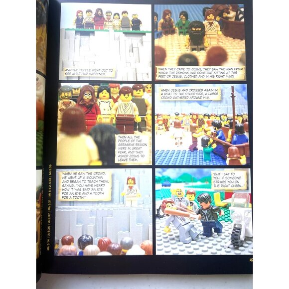 The Brick Bible: The New Testament Exploring Jesus through Lego Illustrations - Picture 5 of 5